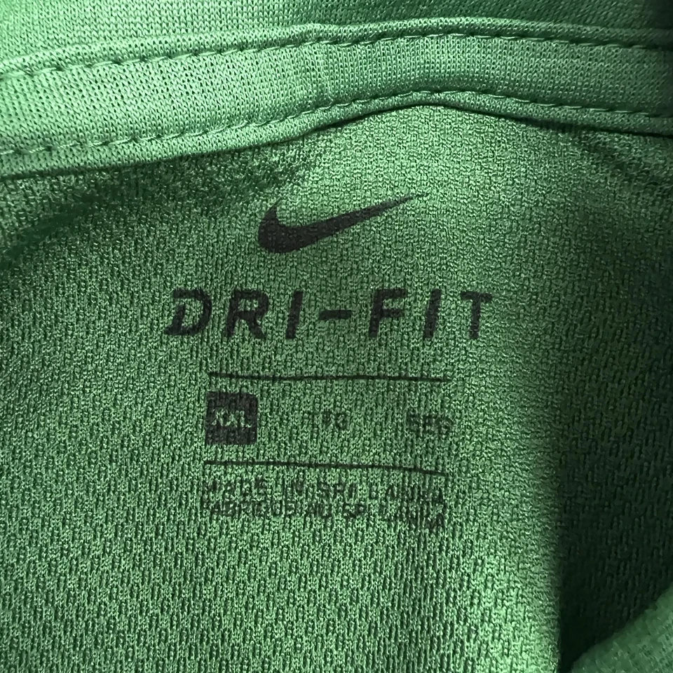 Baylor Bears Pullover Top Mens XL Green NCAA Football Nike Dri-FIT Quarter Zip - Image 3 of 4