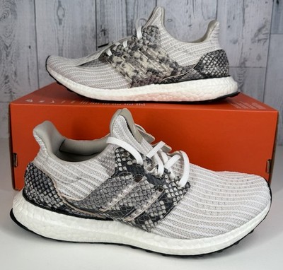 Adidas Ultra Boost DNA FZ2734 Men s Size 7 Running Shoes Cream Python Brown NEW