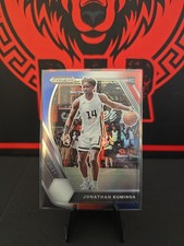 2021 Prizm Draft Picks Basketball Jonathan Kuminga RC #5 Red White Blue Prizm