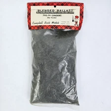 Campbell Scale Models  Blended Ballast 792-79 CINDERS (For Yards)