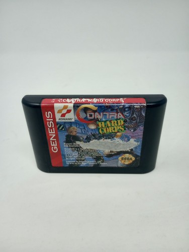 Contra : Hard Corps (Sega Genesis, 1994) Authentic & Tested Cartridge Only READ