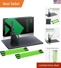 Golf Alignment Sticks and Angle Holder Set wi...