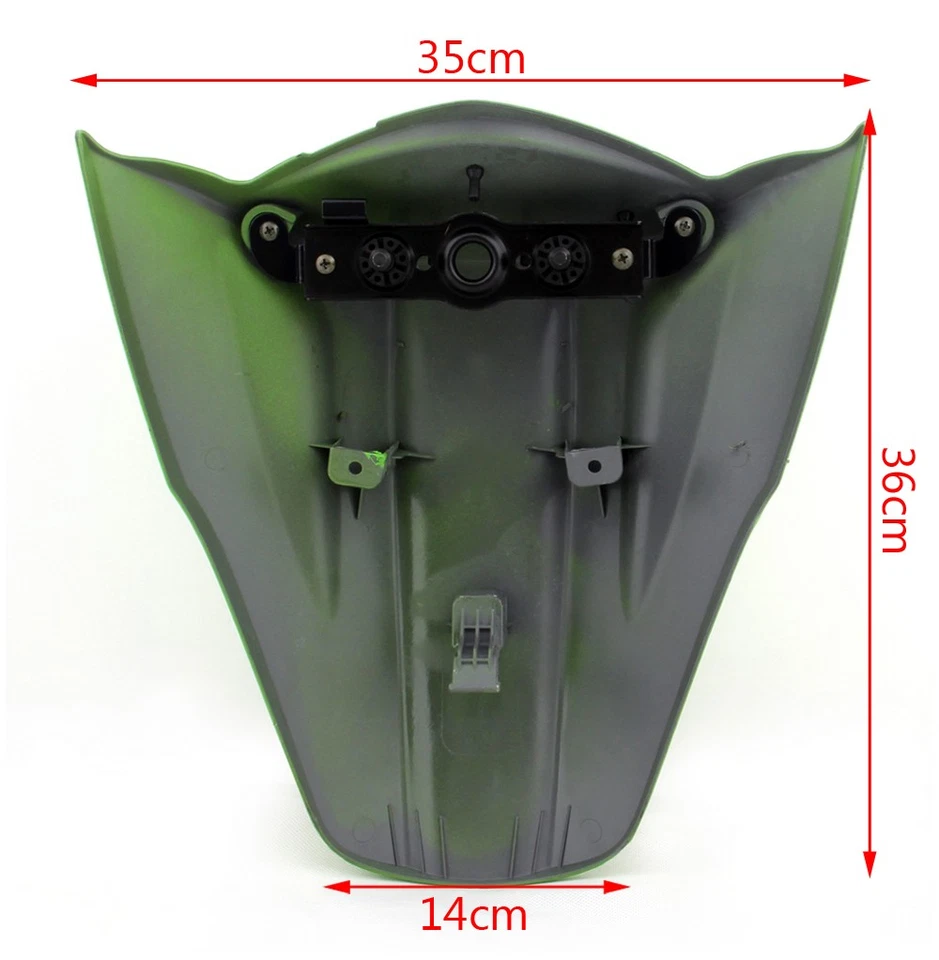 Rear Seat Cover cowl For Kawasaki Ninja ZX10R ZX 10R 2011-2015 2012 2013 Green Foto 2 de 3