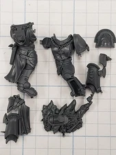 Warhammer 40k Black Templar Bits Crusade Ancient Relic Armor Torso Legs Set #01