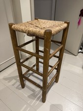 Vintage Wooden Bar Stools Set of 2