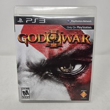 God of War III 3 Sony PlayStation 3 PS3 - 2010 Complete with Manual