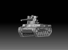 1/35 LeSinn kit, unpainted, WWⅡ, Japanese Nay, Type 97 Chi-Ha tank chassis, 12