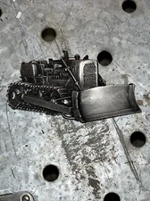 Bulldozer Cutout Vintage 78 Bergamot Brass Works K-38 Construction Belt Buckle