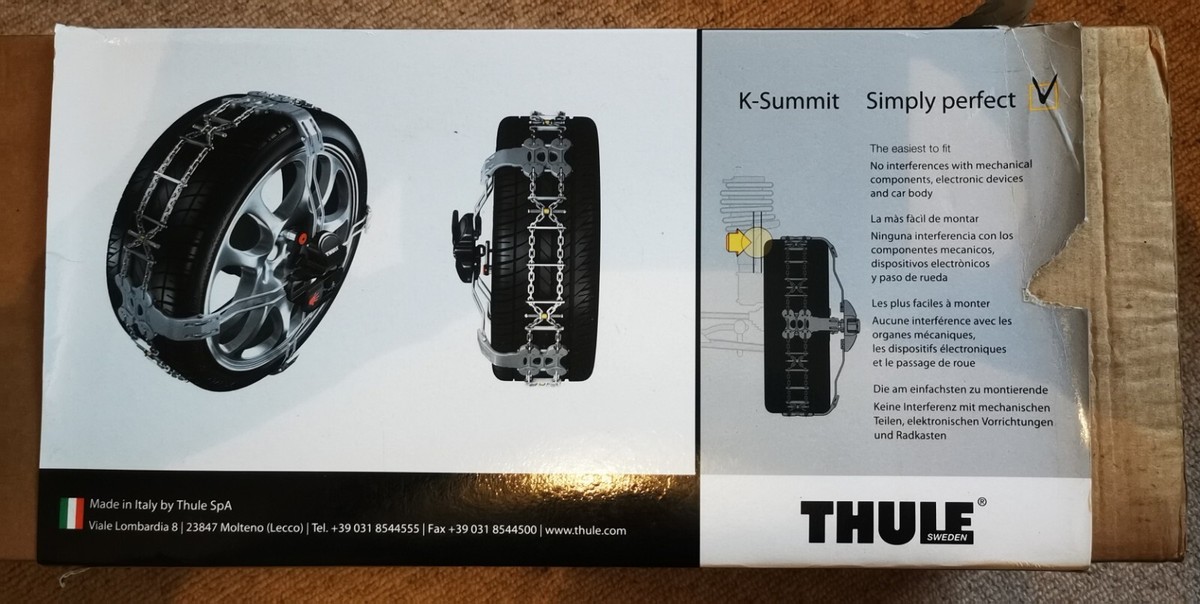 【最終値下】✨新品✨ Konig Thule K-Summit タイヤチェーン Konig K-Summit Snow Chains | SnowChains.com, Kent, UK