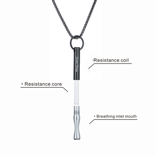 Anxiety Relief Breathing Necklace Mindfulness Decompression Meditation Breath - Picture 15 of 47