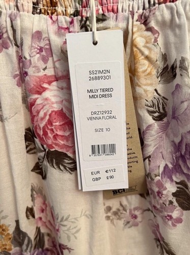 Stunning Floral Lined forever new dress size 10 - Picture 5 of 7