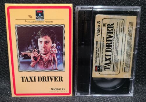 Taxi Driver Original Video 8 8mm Video Cassette - Robert De Niro Jodie Foster