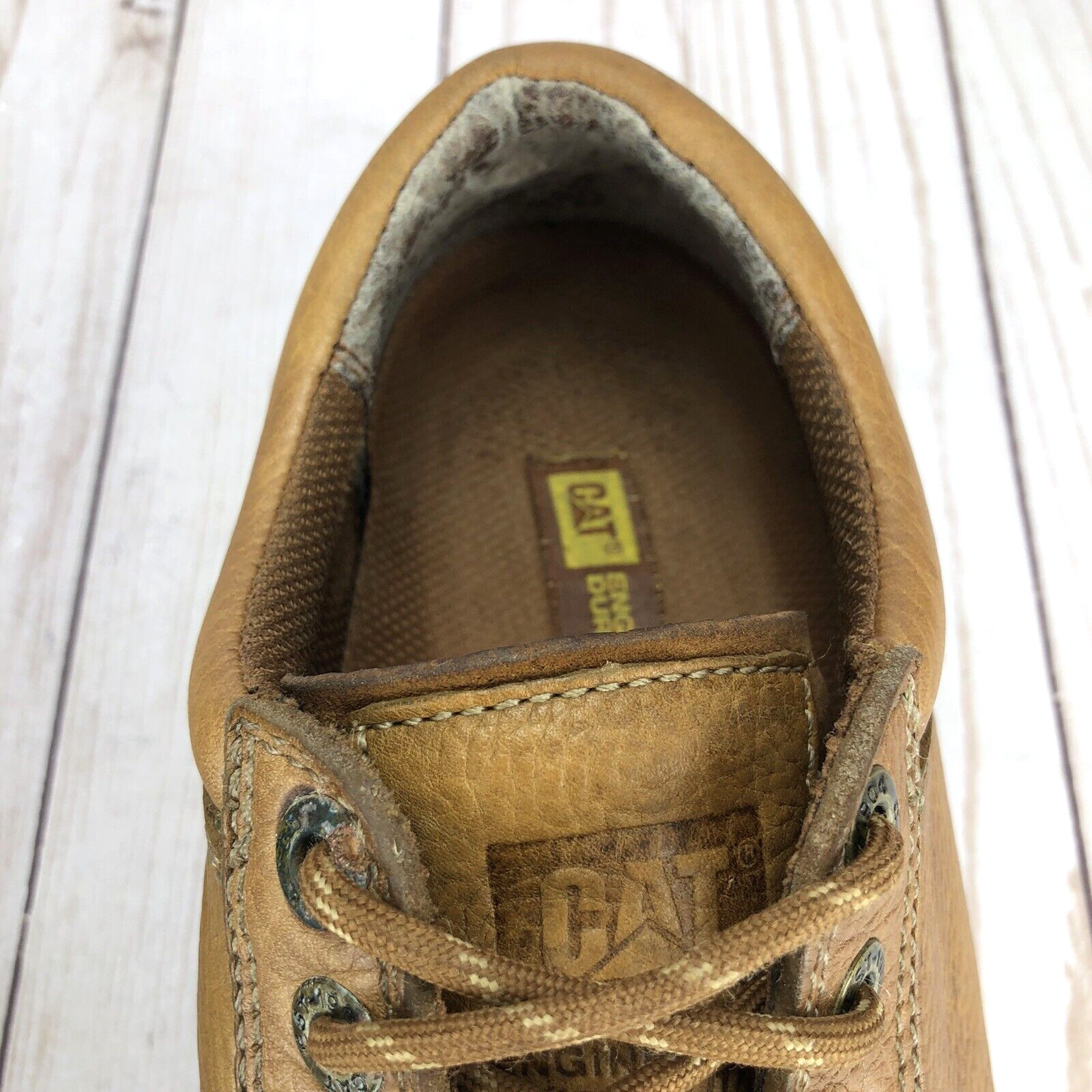 CAT Caterpillar Oxford Work Shoes Engineered Durabili… Gem