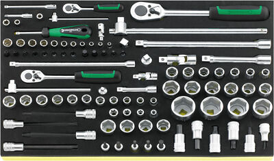 Stahlwille TOOL SET IN TOOL-CONTROL TRAY-SYSTEM 96832095 Set with  97 Psc. TCS 4
