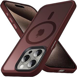 Anqrp Designed for iPhone 15 Pro Max Case| [Compatible with Magsafe] Slim Anti-S