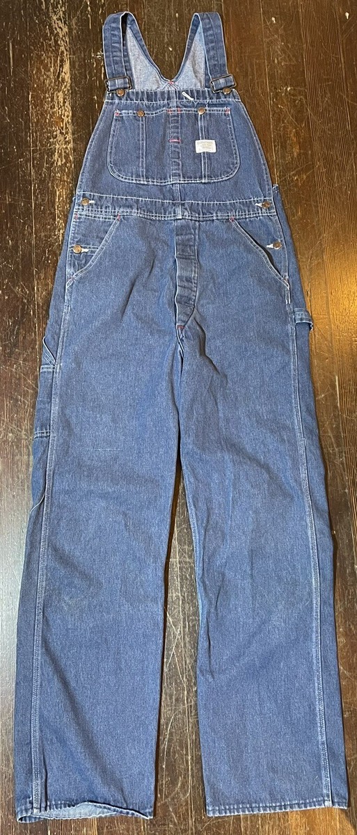40s BIG MAC vintage オーバーオール PENNEY'S 30s Vintage Big Mac Denim Overalls JC Penney Square Back Medium