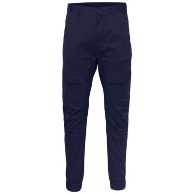 ONLY & SONS Herren Cargohose Onsdave Chino-Cargo-Mix Freizeithose Streetwear