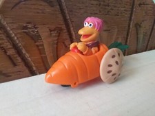 Fraggle Rock 1987 Gobo Driving Carrot Car from McDonald's Happy Meal Toy