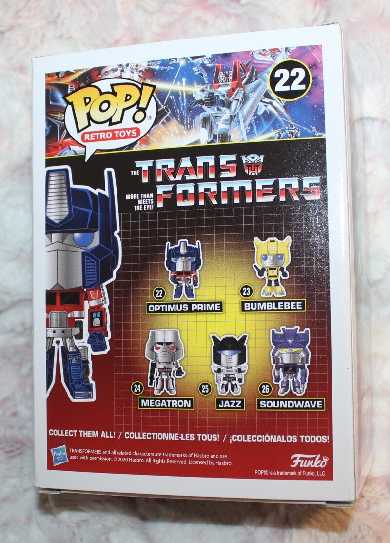 New Funko Pop Transformers OPTIMUS PRIME #22 | eBay