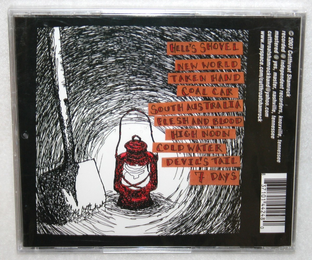 CUTTHROAT SHAMROCK The Wake CD Sealed 2007 Knoxville TN Celtic