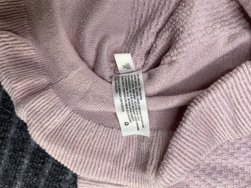 Genuine Kids from OshKosh Pink Peplum Sweater Bell Sleeves Soft Dress Size 3T - Picture 4 of 4