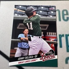 2022 Choice Great Lakes Loons Jonny Deluca Dodgers Prospect