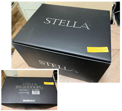 Shimano Stella SW 20000 PG Spinning Reel New in Box Made in Shimano Stella SW 20000 PG Spinning Reel New in Box Made in