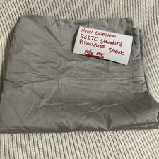 Hotel Collection 525 Thread Count 100 Cotton Standard Pillowcase Smoke