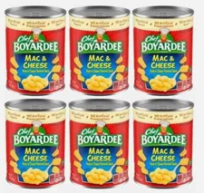 6 CANS Chef Boyardee Mac and Cheese Macaroni 15oz Canned Pasta Sauce Microwave