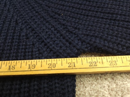 Vintage Mcgregor Sweater Of Dublin Extra Large Blue Fisherman's Knit Wool - Picture 14 of 17