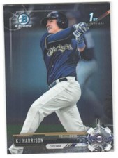 2017 Bowman Draft KJ Harrison #BDC-110 Chrome
