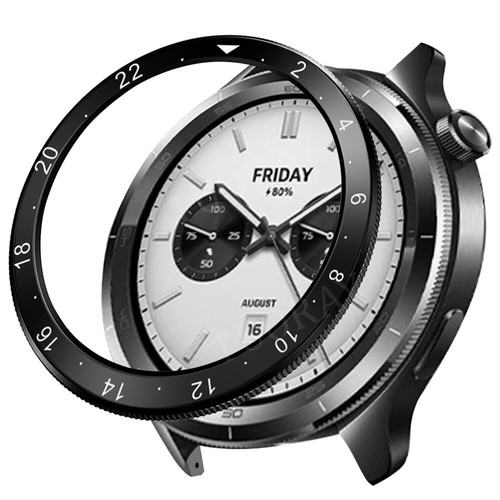 Bisel Estilo Marco Anillo Estuche PC Cubierta Para Xiaomi Watch S4/Xiaomi Watch S3 47mm - Imagen 3 de 9