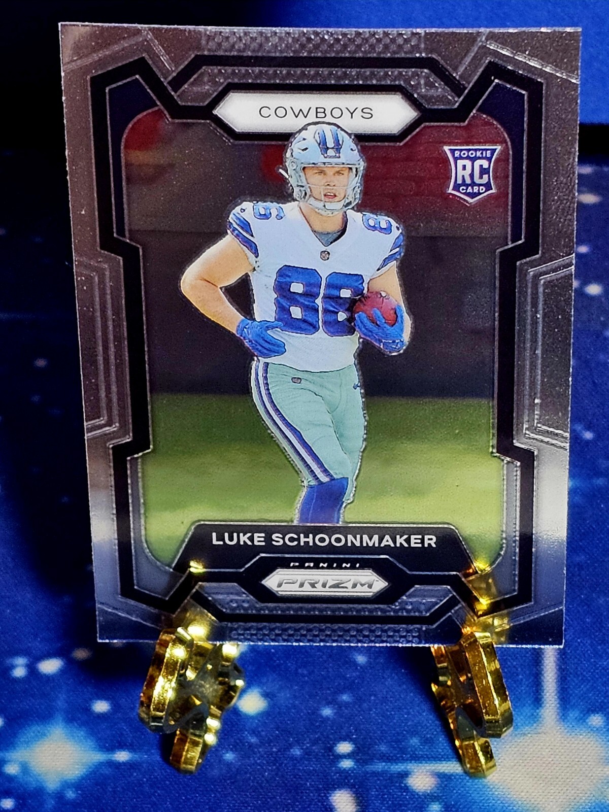 💥Luke Schoonmaker💥 2023 Prizm Football Rookie RC 325 Dallas Cowboys