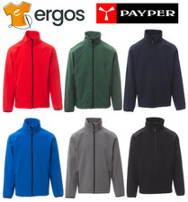 PAYPER Giacca Giubbotto PERTH SoftShell Zip Intera Anti Vento Pioggia Collo Alto