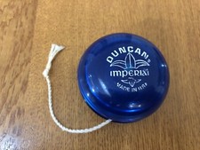 Vintage Duncan Imperial Blue Advertising Yo-Yo B-D Goes To Camp In 85 USA