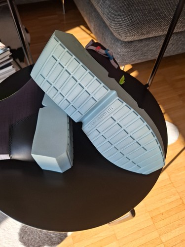 United Nude Boots stivaletti scarpe viola menta nero taglia 40 NP 250, - NUOVI! - Foto 8 di 8
