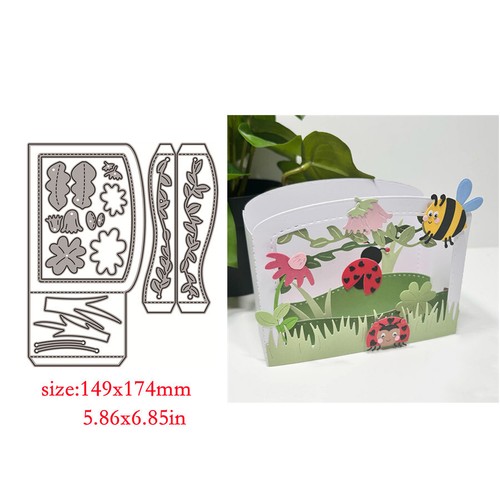 Metal Cutting Dies Cuts Stencil for Card Making Album Scrapbooking Paper Crafts - Picture 12 of 23