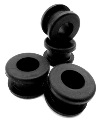 3/4'' Hole Fit - Rubber Grommet Wiring Bushing For 3/8'' Thick Panel, Has 1/2'' ID