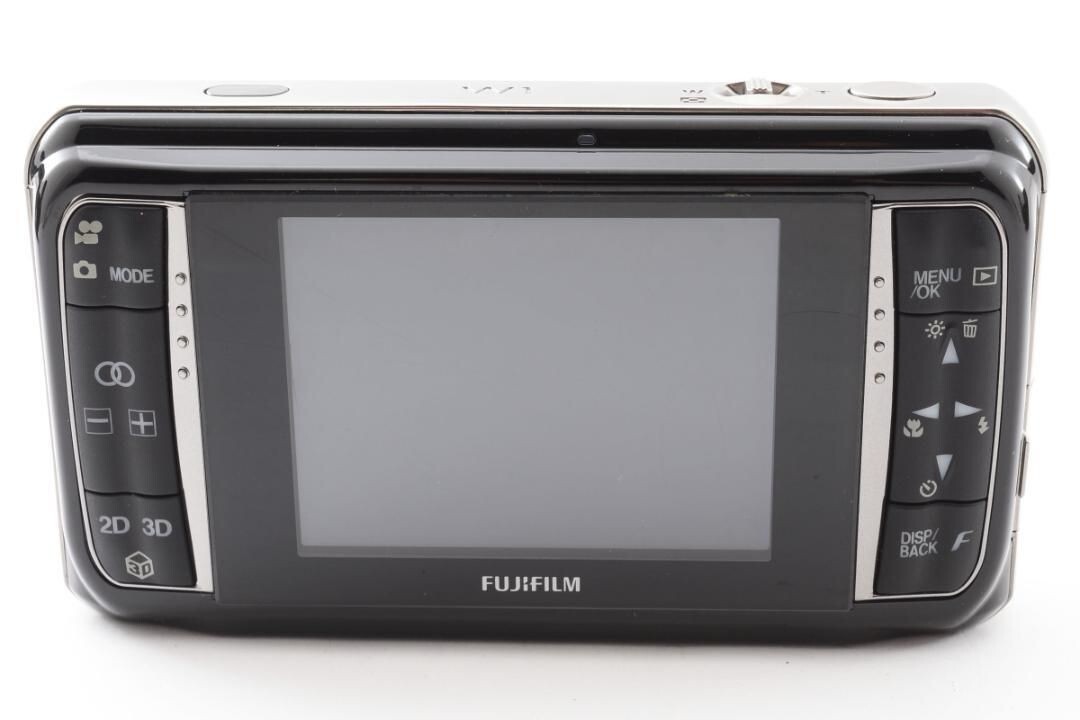 美品FINEPIX REAL 3D W3 Fujifilm Digital Camera FinePix REAL 3D W3 Black 3X 10.0MP