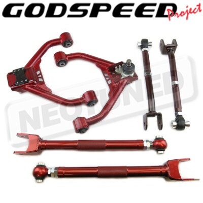 For Z 2023-25 Godspeed Adjustable Front Rear Camber + Spring Bucket Toe Arms Kit