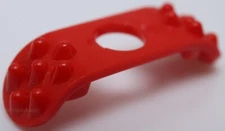 Lego Red Minifig Armor Shoulder Pads with Spikes on Top