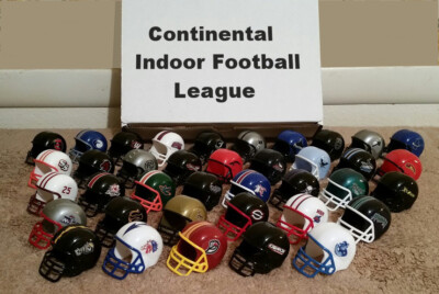 continental football league helmets Custom Gumball Football Helmets - Continental Indoor Football League  2006-2014