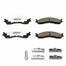 New Fits Set Of 2 FORD E-150 1995-07 Front Power Stop Ceramic Brake Pad Z36-655A