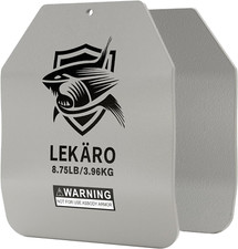 Ergonomic Curved Weighted Vest Plates - 5.75/8.75/14.5LB for Strength Training
