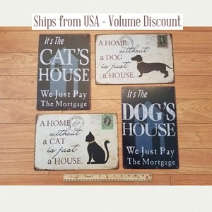 Pet-Signs-Cat-Sign-Dog-Sign-Cat-Tin-Sign-Dog-Tin-Sign-Funny-Pet-Sign-Dog-Gifts