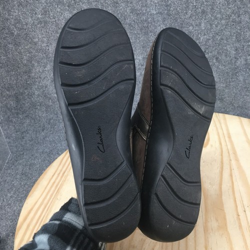 Clarks Boots Womens 10 M Cora Chai Ankle Bootie Brown Lace Up Round Toe 26154980 - Picture 10 of 16