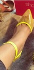 High Heel Pointed-Toe 5in Stiletto Women’s Yellow US 11 (247) — photo 5