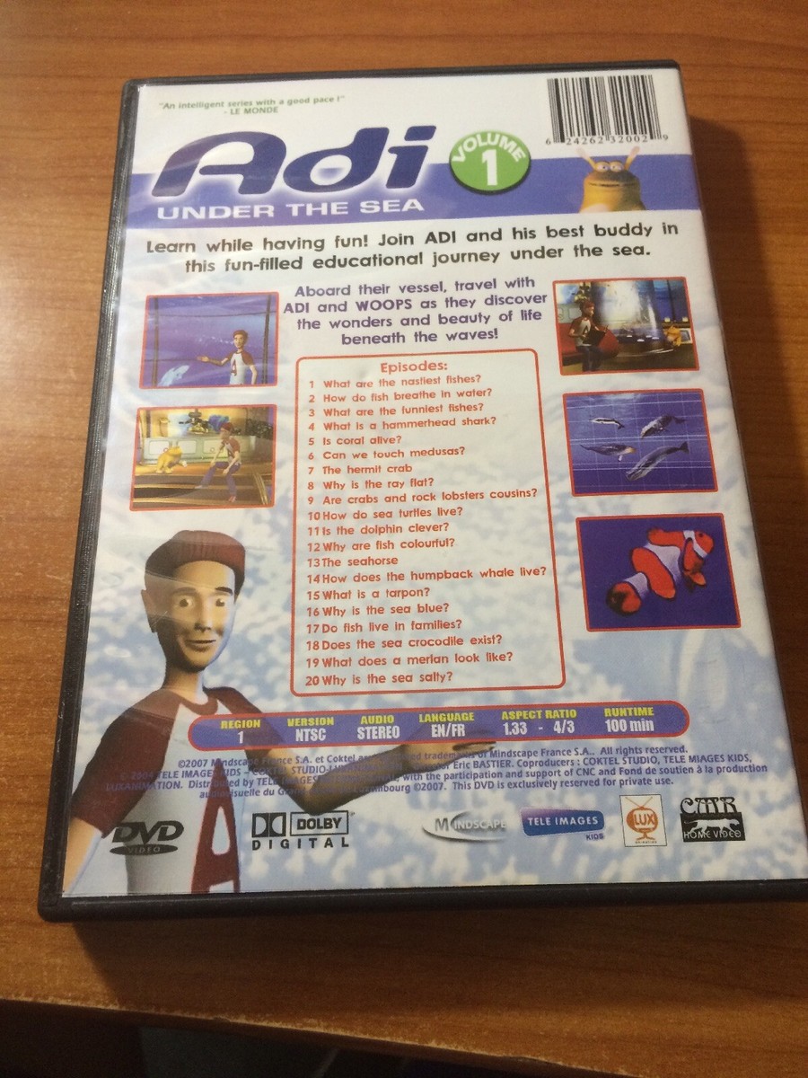 (未使用･未開封品)Underwater Adventures [DVD] Baby Genius - Underwater Adventures (DVD, 2004) 796019645294