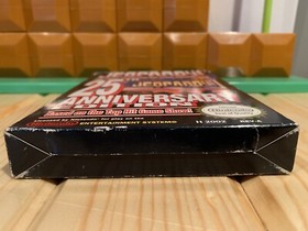 Jeopardy 25th Anniversary Edition NES, 1990 Nintendo CIB W/Poster and Reg Card