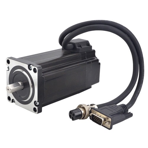 Motor paso a paso y controlador de circuito cerrado Nema24 de 1 eje 4Nm y kit CNC de fuente de alimentación conmutada de 48V - Imagen 3 de 8